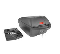POLISPORT 8870500001 - Baúl con Sistema Quick Release para Bicicletas con una Capacidad de Carga máxima de 5Kg para el Transporte de Objetos y Productos en Color Negro