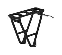 POLISPORT 8873000004 - Portaequipajes Trasero para Bicicleta HRP Compatible con Sillas con Montaje estándar en Color Negro