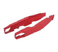 POLISPORT 8984800002 - Protector de basculante de poliamida resistente y duradero fácil de instalar compatible con motocicletas Honda en color rojo