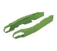 POLISPORT 8985000002 - Protector de basculante de poliamida resistente y duradero fácil de instalar compatible con motocicletas Kawasaki en color verde