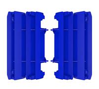 POLISPORT 8985500001 - Juego de protectores de radiador fabricado en polipropileno resistente y duradero sin herrajes compatible con motocicletas Yamaha en color azul