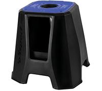 Polisport 8985800004 - Caballete de plástico de Alta Resistencia con Tapa Superior Antideslizante, Ligero y con cavidades para Herramientas. Diseño en Color Azul