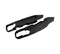 POLISPORT 8986000003 - Protector de basculante de poliamida resistente y duradero fácil de instalar compatible con motocicletas Rieju en color negro