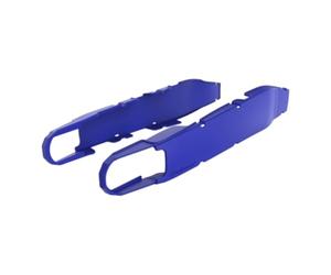 Polisport 8986100002 - Protector de basculante de Poliamida Resistente y Duradero fácil de Instalar Compatible con Motocicletas Sherco en Color Azul