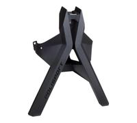 POLISPORT 8988500001 - Multipurpose Tripod para cada situación. 3 funciones soporte lateral, protector de horquillas y soporte de apoyo en color Negro