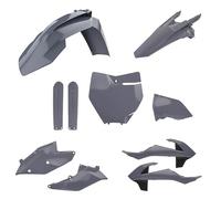 Polisport 90825 - Kit de Réplicas Plásticas MX Buscan la Calidad OEM para Motocicletas KTM en Color Nardo Gris