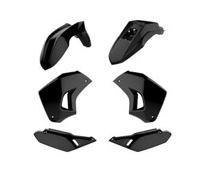 POLISPORT 90858 - Kit de Réplicas Plásticas Enduro de Polisport para los que buscan la calidad OEM para motocicletas Kawasaki en color negro