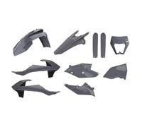 POLISPORT 90889 - Kit de Réplicas Plásticas Enduro de Polisport para los que buscan la calidad OEM para motocicletas KTM en color nardo gris