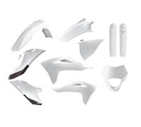 POLISPORT 91027 - Kit de Réplicas Plásticas Enduro de Polisport para los que buscan la calidad OEM para motocicletas GAS GAS en color blanco