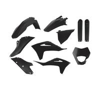 Carenado enduro Kit EC/ECF/MC/MCF (21-) Negro Polisport