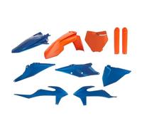 POLISPORT 91053 - Kit de Réplicas Plásticas MX de Polisport para los que buscan la calidad OEM para motocicletas KTM en color azul/naranja