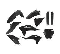 Carenado enduro Kit GasGas MC/-F (21-) EX/-F (22) Negro Polisport