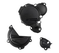 POLISPORT 91375 Protector de motor para moto negro