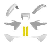 POLISPORT 91504 - Kit Completo de Plásticos (C/Protectores de Horquilla) HUSQVARNA Color OEM 19
