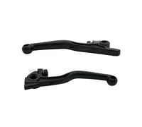 POLISPORT 91575 - Set de manetas abatibles irrompibles ATP compatible con motocicletas TRIUMPH en color Negro