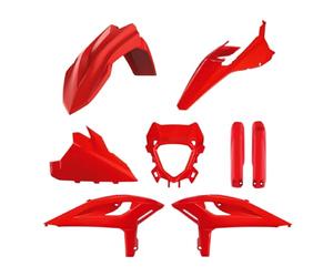 POLISPORT 91601 - Kit completo de plásticos para Beta RR X-Pro 2025 con ajuste perfecto y calidad OEM para uso off-road, Rojo