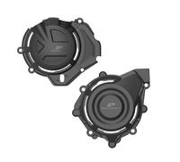 POLISPORT 91603 - Kit de protección de motor Extreme para CFMOTO 450MT 2024-2025 con cobertura ampliada y fácil montaje, Negro