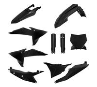 POLISPORT 91615 - Kit completo de plásticos para KTM SX/SXF/XC 25'- con ajuste perfecto y calidad OEM para uso off-road, Color Negro