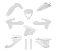 POLISPORT 91623- Kit completo de plásticos para Sherco SE/SEF 25'-26' con ajuste perfecto, resistencia off-road y calidad OEM, ideal para sustituir todas las piezas originales, Blanco