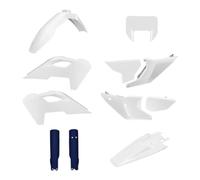 POLISPORT 91650 - Kit completo de plásticos con máscara para HUSQVARNA TE/FE 24'- con ajuste perfecto y calidad OEM para uso off-road, Color OEM 25'