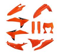 POLISPORT 91655 - Kit completo de plásticos para KTM EXC/EXC-F/XC-W/XC-FW 26'- con ajuste perfecto y calidad OEM para uso off-road, Color OEM 26'