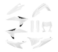 POLISPORT 91656 - Kit completo de plásticos para KTM EXC/EXC-F/XC-W/XC-FW 26'- con ajuste perfecto y calidad OEM para uso off-road, Color Blanco
