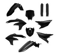POLISPORT 91667 - Kit completo de plásticos para YAMAHA YZ450F 26' -con ajuste perfecto y calidad OEM para uso off-road, Color Negro