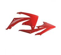 POLISPORT Alerón Refrigerador Apto An Honda Crf 250 14-17 450 13-16 Rojo