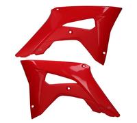 POLISPORT Alerón Refrigerador Apto An Honda Crf 250R ab18 450R 17-20 Rojo