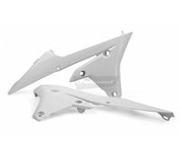 POLISPORT 8417200002 - Tapas de Radiador Resistentes y duraderas Compatible con Motocicletas Yamaha en Color Blanco