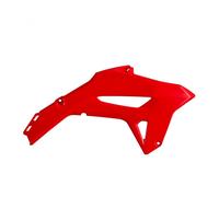 POLISPORT El radiador rojo escucha la Honda CRF450R, rojo