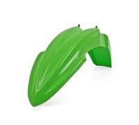 POLISPORT 8574100001 - Guardabarros delantero réplica OEM fabricado en plástico brillante duradero y resistente compatible con motocicletas Kawasaki en color verde