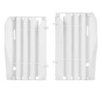 POLISPORT Funda de radiador blanca Honda CRF250R, blanco