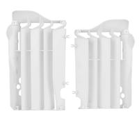 POLISPORT Funda de radiador blanca Honda CRF450R, blanco