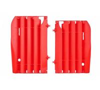 POLISPORT Funda roja del radiador Honda CR125R/250R, rojo
