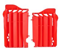 POLISPORT Funda roja del radiador Honda CRF450R, rojo
