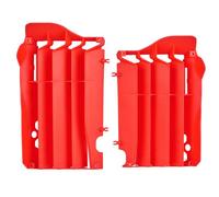 POLISPORT Funda roja del radiador Honda CRF450R/RX, rojo