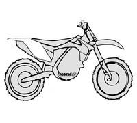 POLISPORT Guardabarros Traseros Apto An Gas Ec Fse 125 200 250 300 10-11 Blanco