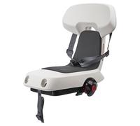Polisport Guppy Junior Silla De Bicicleta Trasera para Niños, Gris Oscuro, hasta 35 Kg - Cómoda, Segura, Premiada - Silla De Bicicleta para Niños, Compatible con Portaequipajes