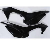 Polisport Honda CRF110F - Placas de números laterales para coche, color negro, modelo 2013-19