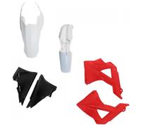 Polisport Juego Plástico Apto An Gas Ec 125 200 250 300 `11 Blanco/Rojo/Negro