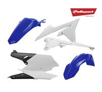 Polisport Juego Plástico Apto An Yamaha Wr 250F 15-19 450F 16-18 OEM Azul /