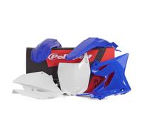 Polisport Juego Plástico Apto An Yamaha YZ 125 250 15-21 OEM Azul/Blanco / Negro