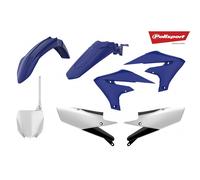 Polisport Juego Plástico Apto An Yamaha YZ 250F 19-23 YZ 450F 18-22 Azul/Blanco