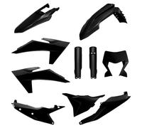 Polisport Kit completo de plástico Polisport EXC/EXC 24- NEGRO
