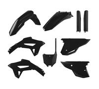 POLISPORT Kit plástico negro Honda CRF450R, negro