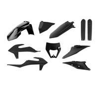 POLISPORT Kit plástico negro - KTM EXC/EXC-F, negro