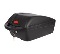 Polisport Maleta para Icicleta Luxe Montaje Fijo de Transporte Cerrable Topcase