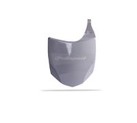 POLISPORT Matrícula delantera blanca Kawasaki KX250F/KX450F, blanco