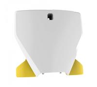 POLISPORT Matrícula delantera Husqvarna blanca, blanco